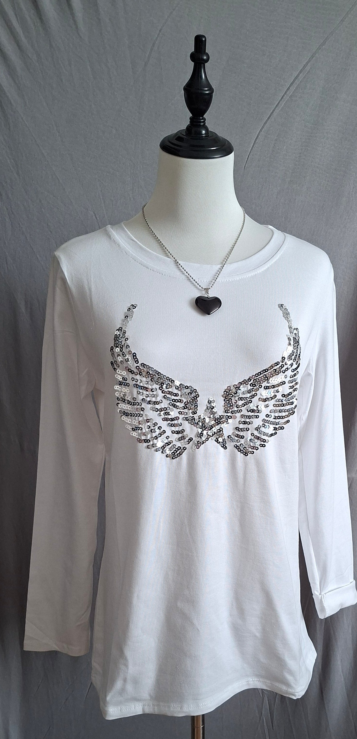 Langarm  Shirt Mit Flügeln