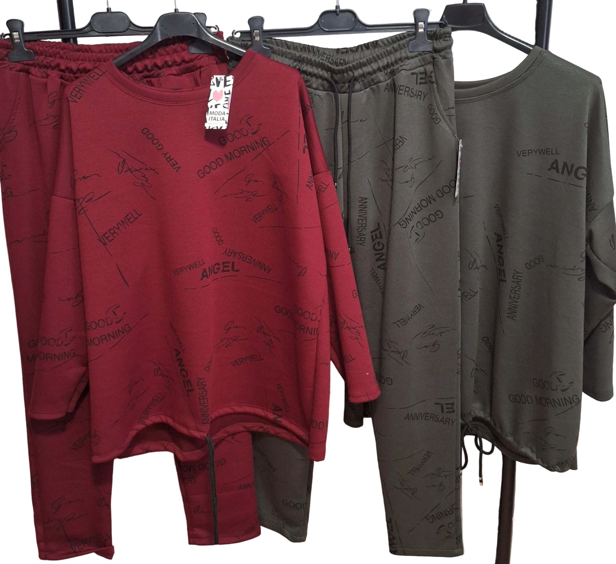 Sport Anzug 2 Teiler mit Schrift