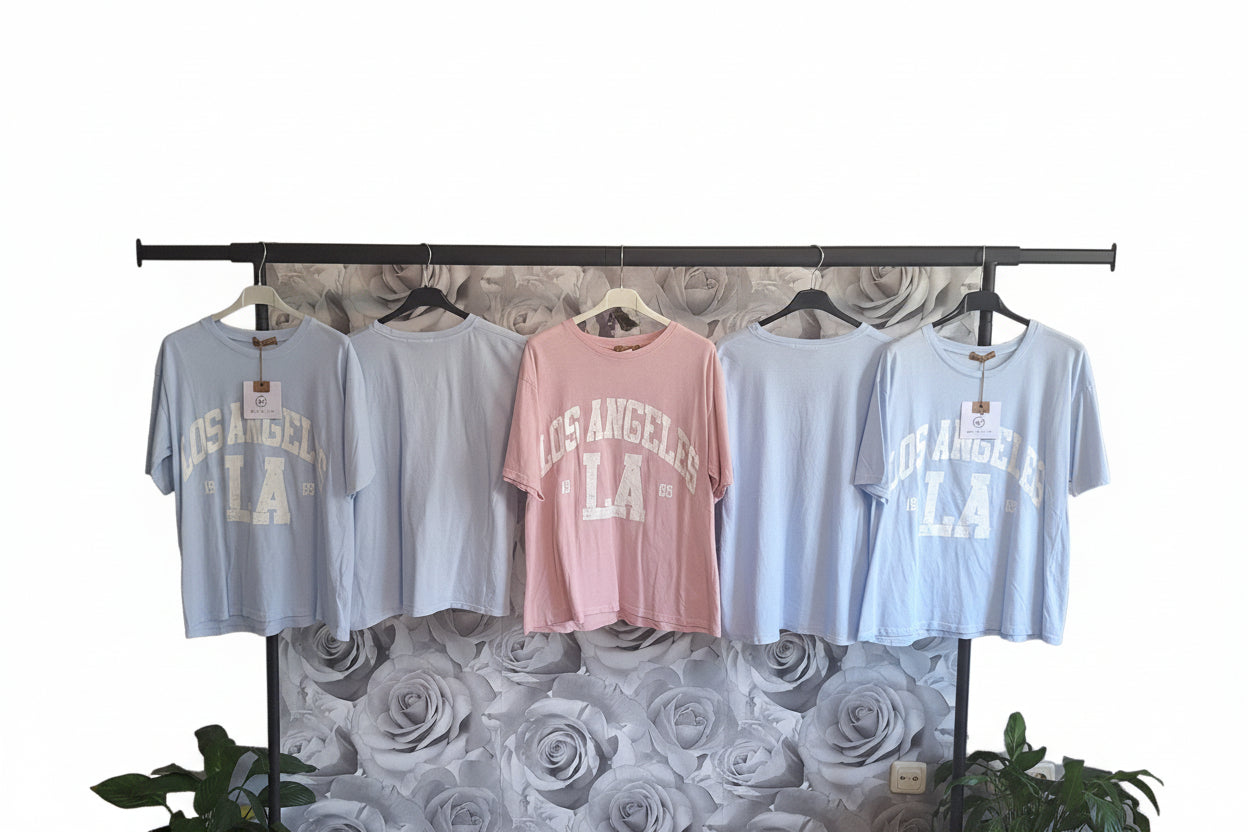 Shirt LA Aufdruck vorne