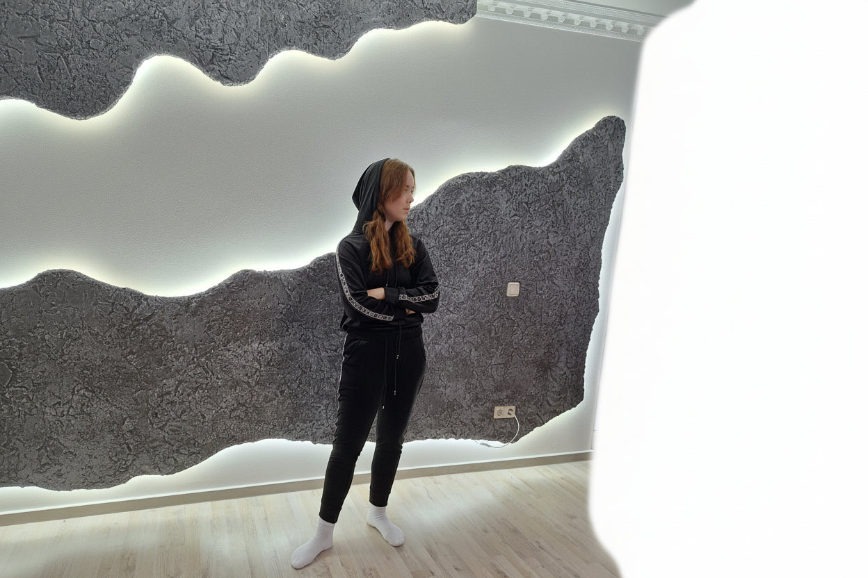 Nicky Anzug Mit Bling Bling Applikation seitlich