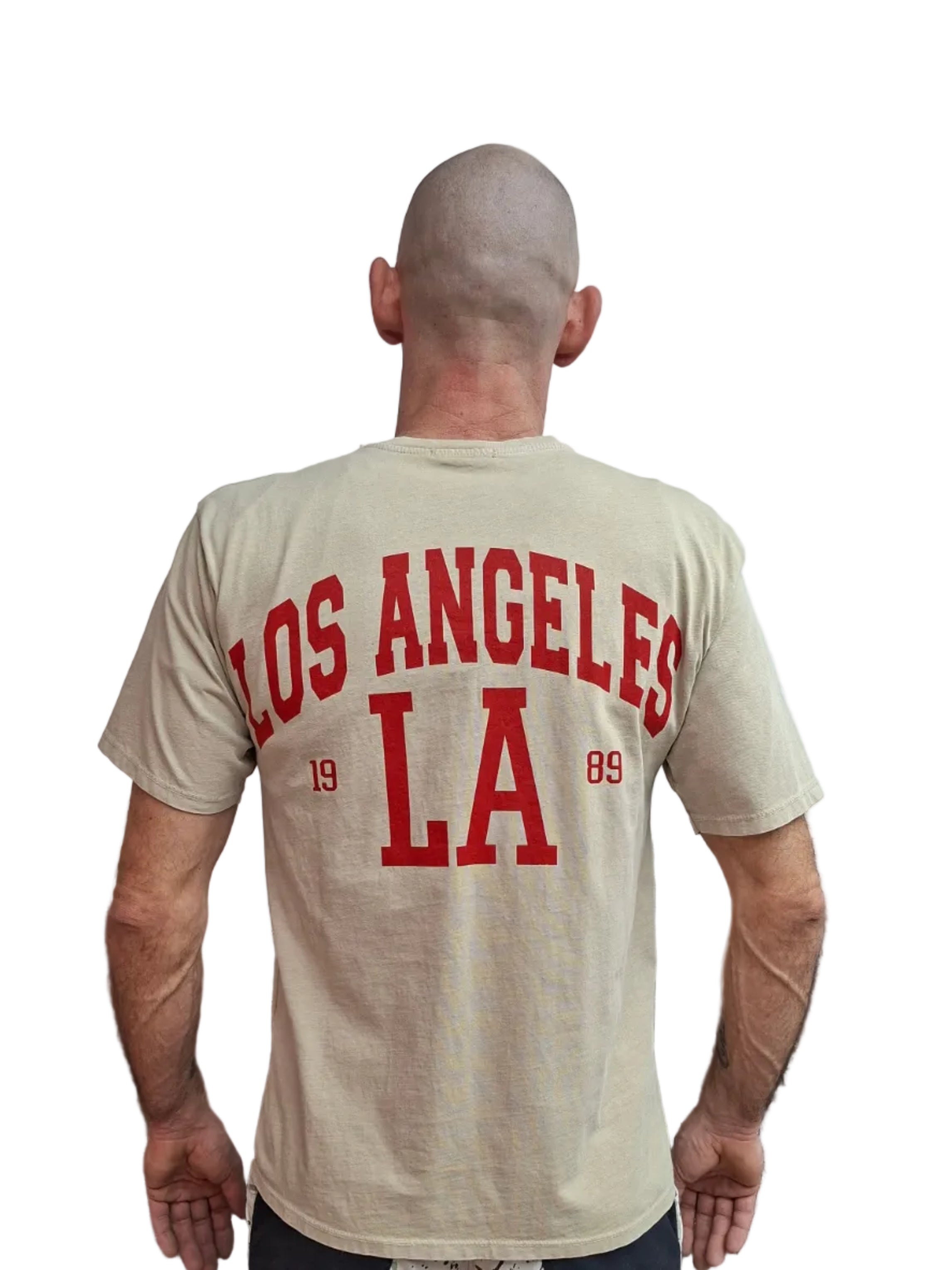 T-Shirt LA/ Los Angeles  Aufdruck vorne und Hinten