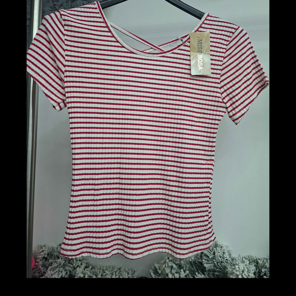 Kurzarm Gestreiftes Luna Shirt für Damen - Nicky's Kleiderstuebchen