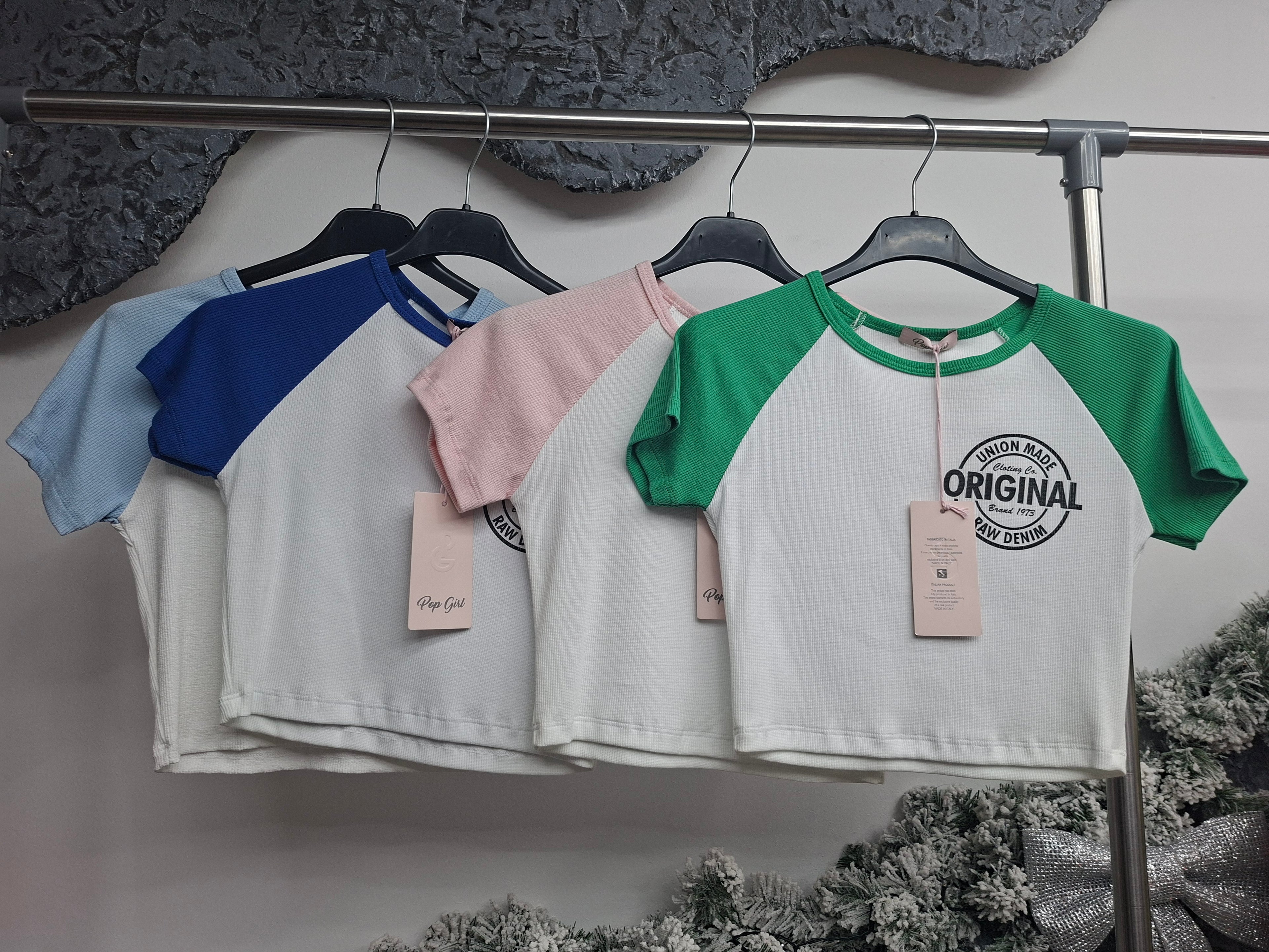 Crop-top Mit Aufdruck-Original