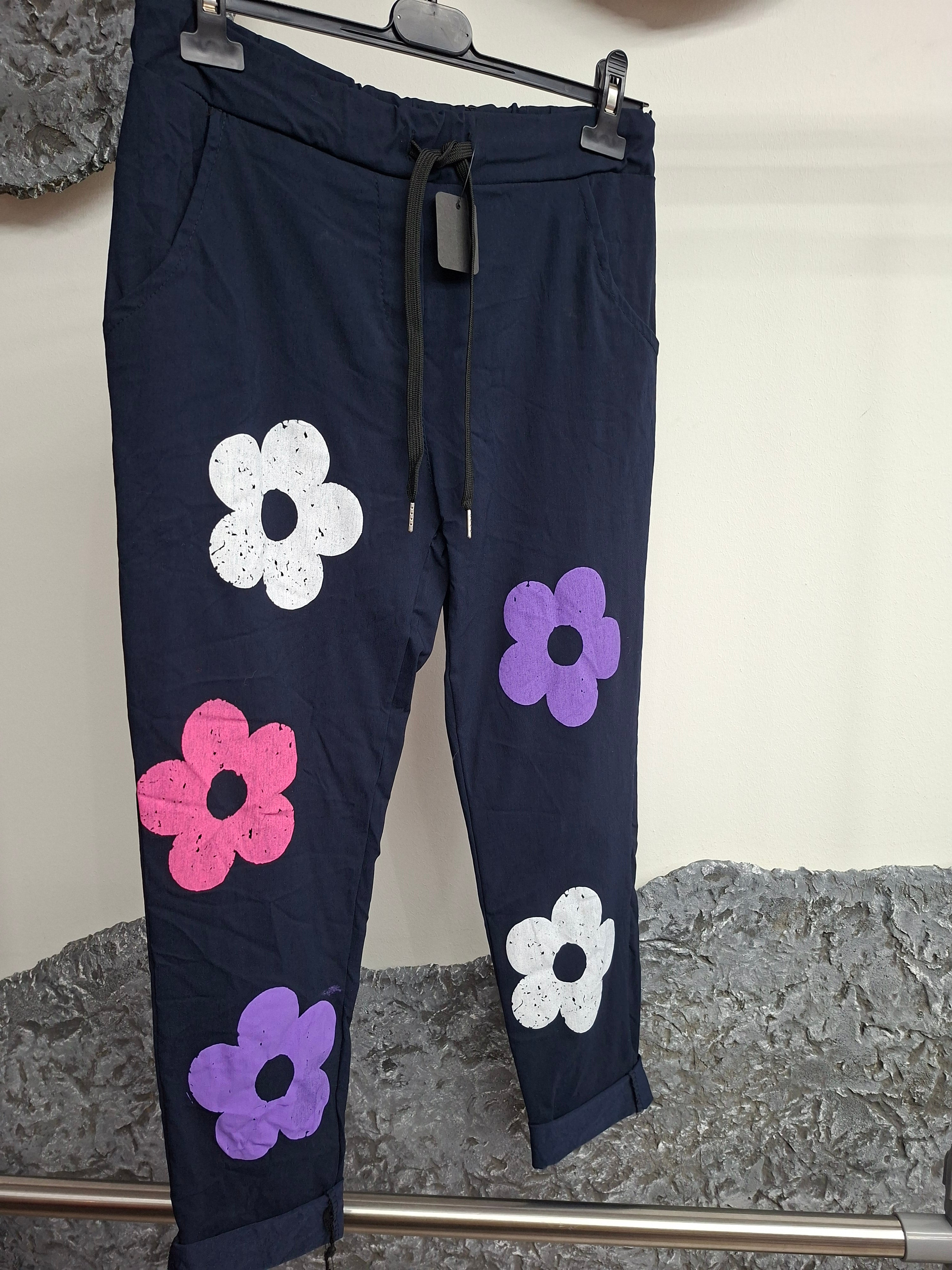 Hose Mit Druck Priel Blumen