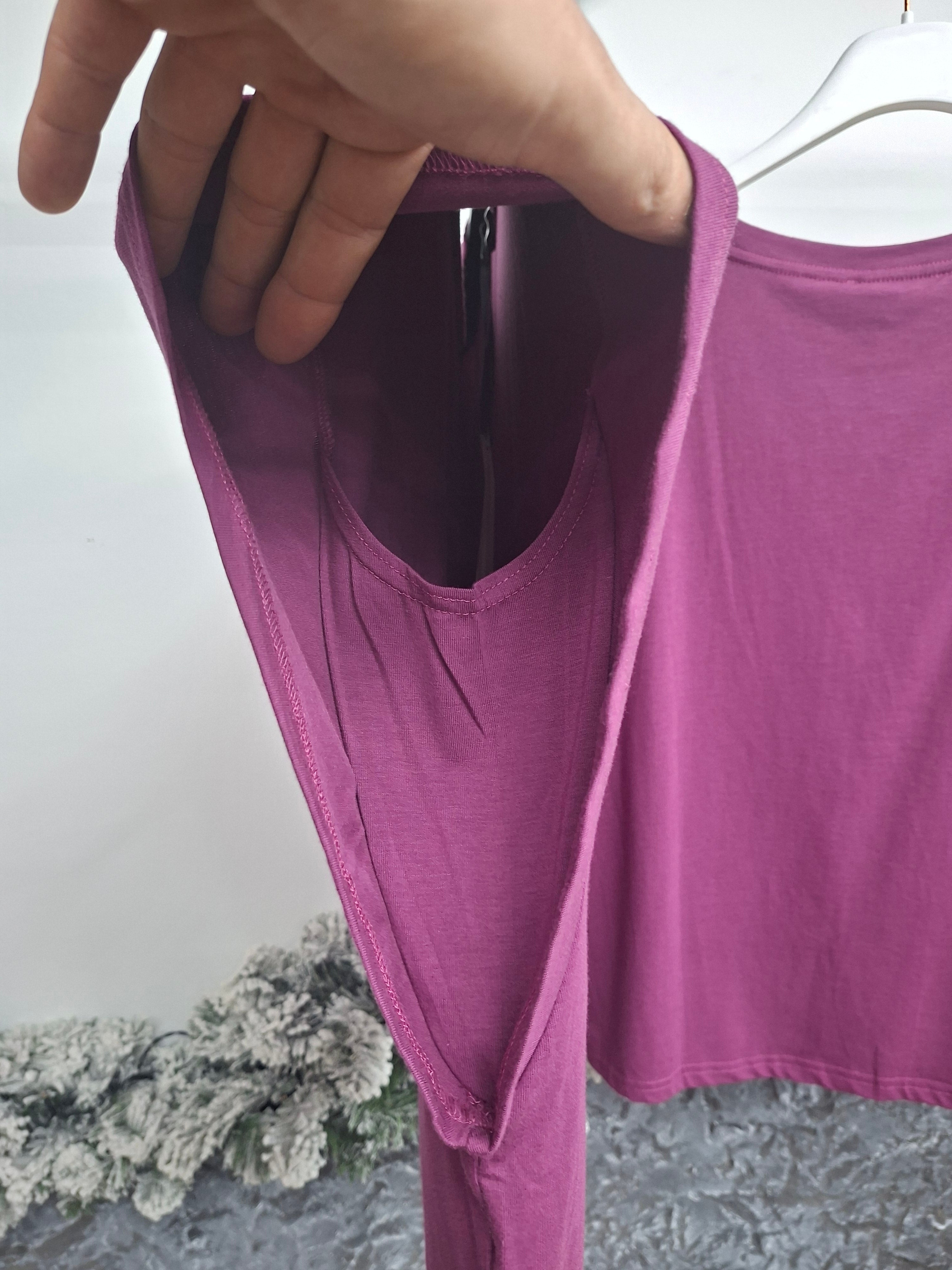 Fledermaus Shirt Lila