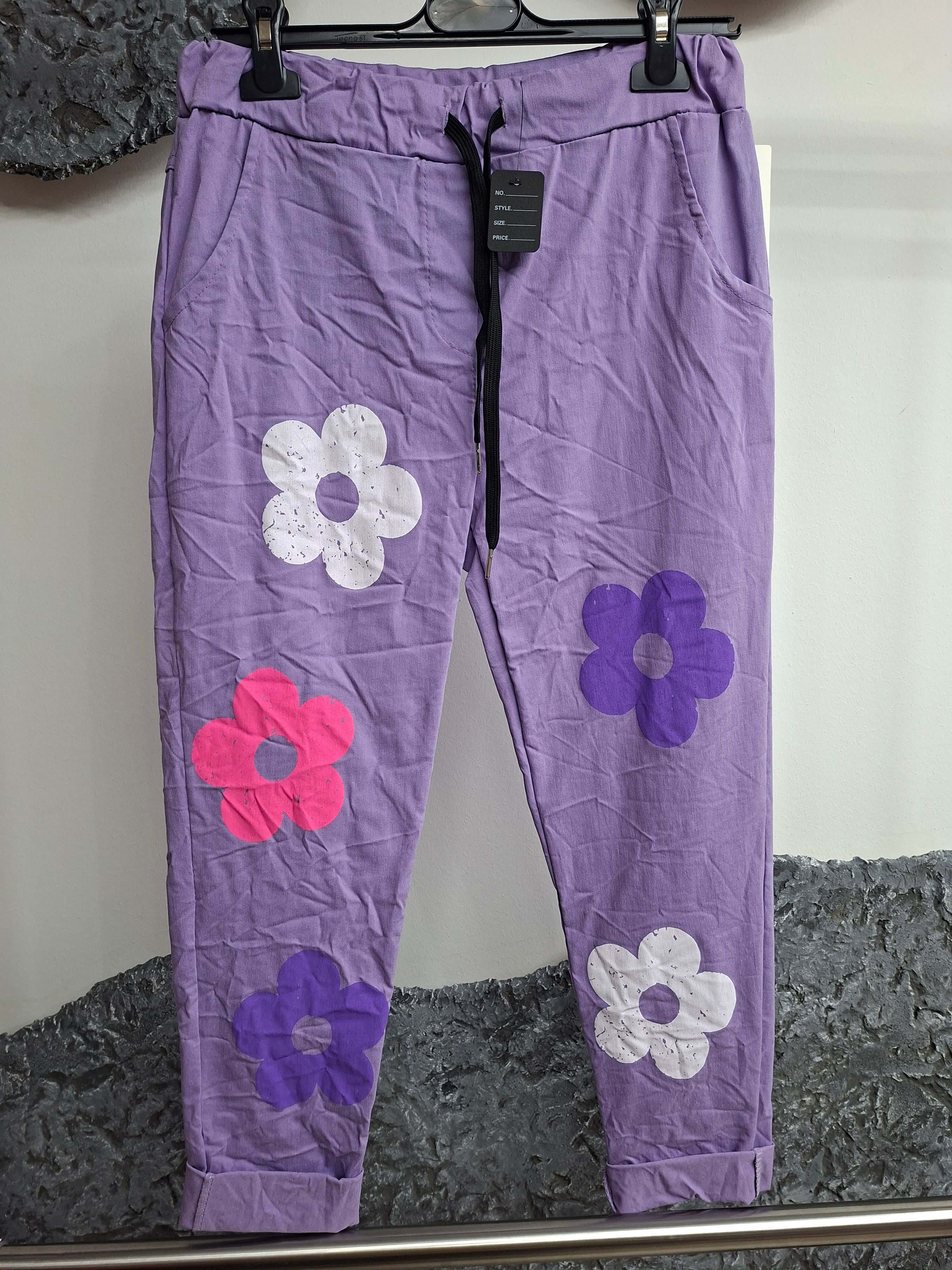 Hose Mit Druck Priel Blumen