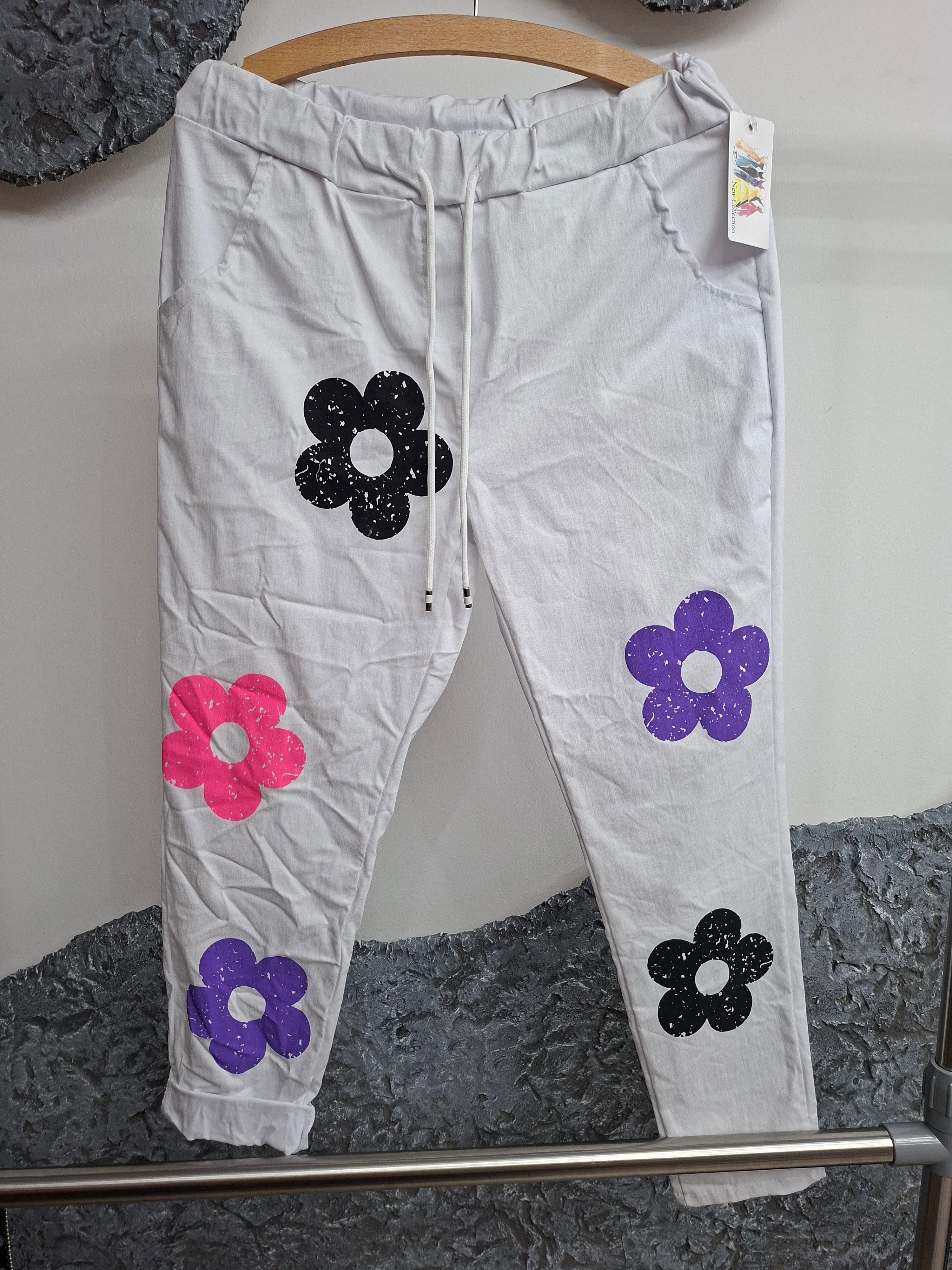 Hose Mit Druck Priel Blumen