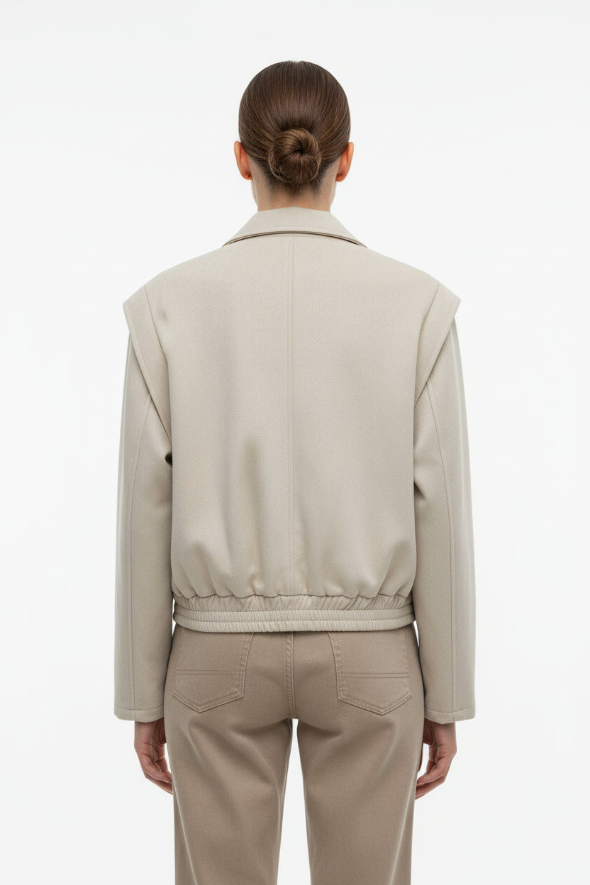 Bomberjacke Susi mit Schulter Ablikation