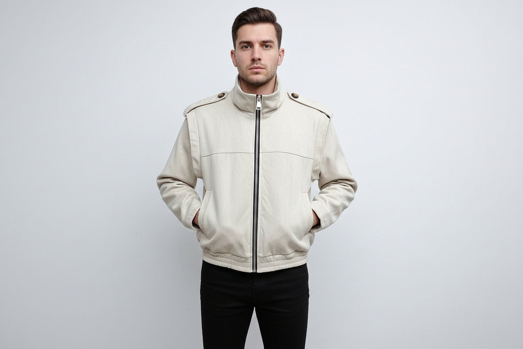 Bomberjacke Susi mit Schulter Ablikation