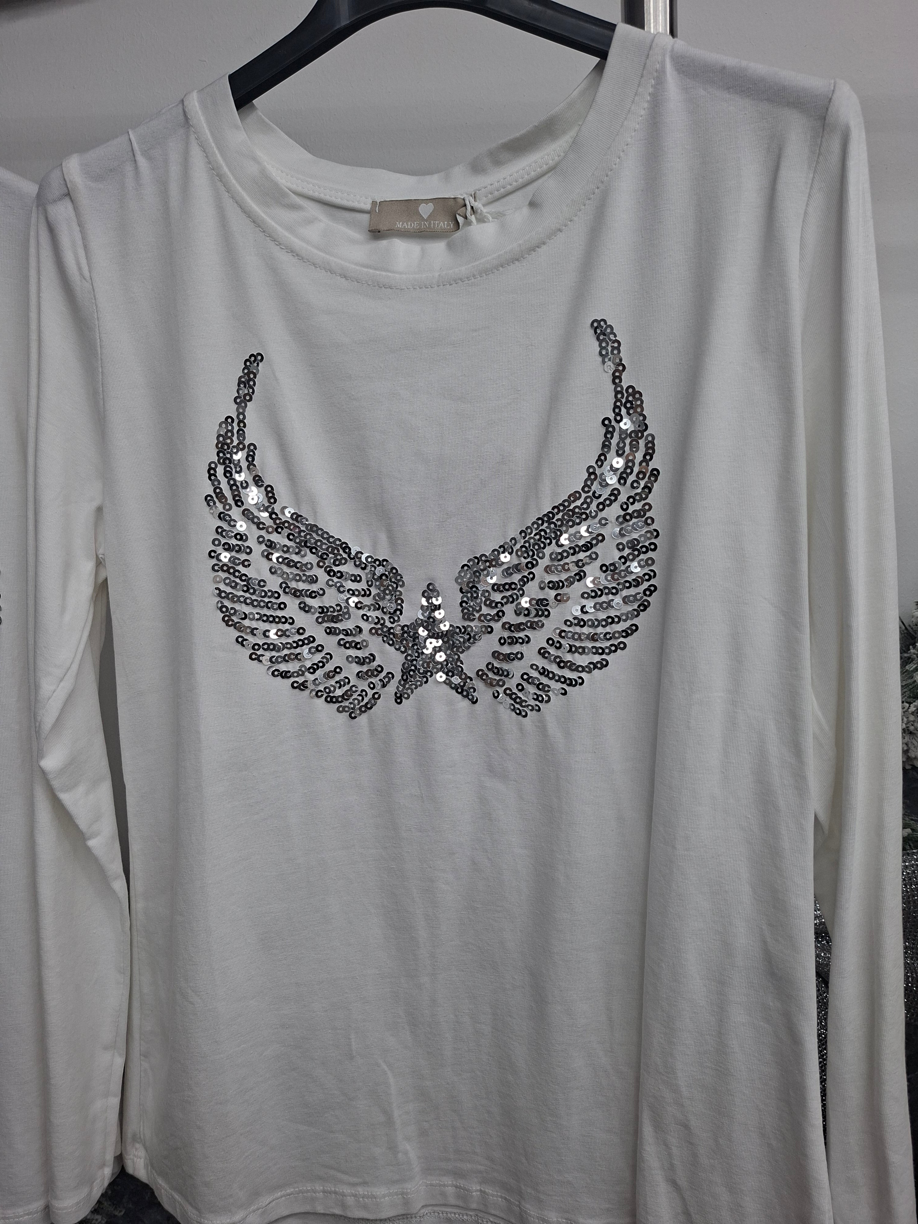 Langarm  Shirt Mit Flügeln